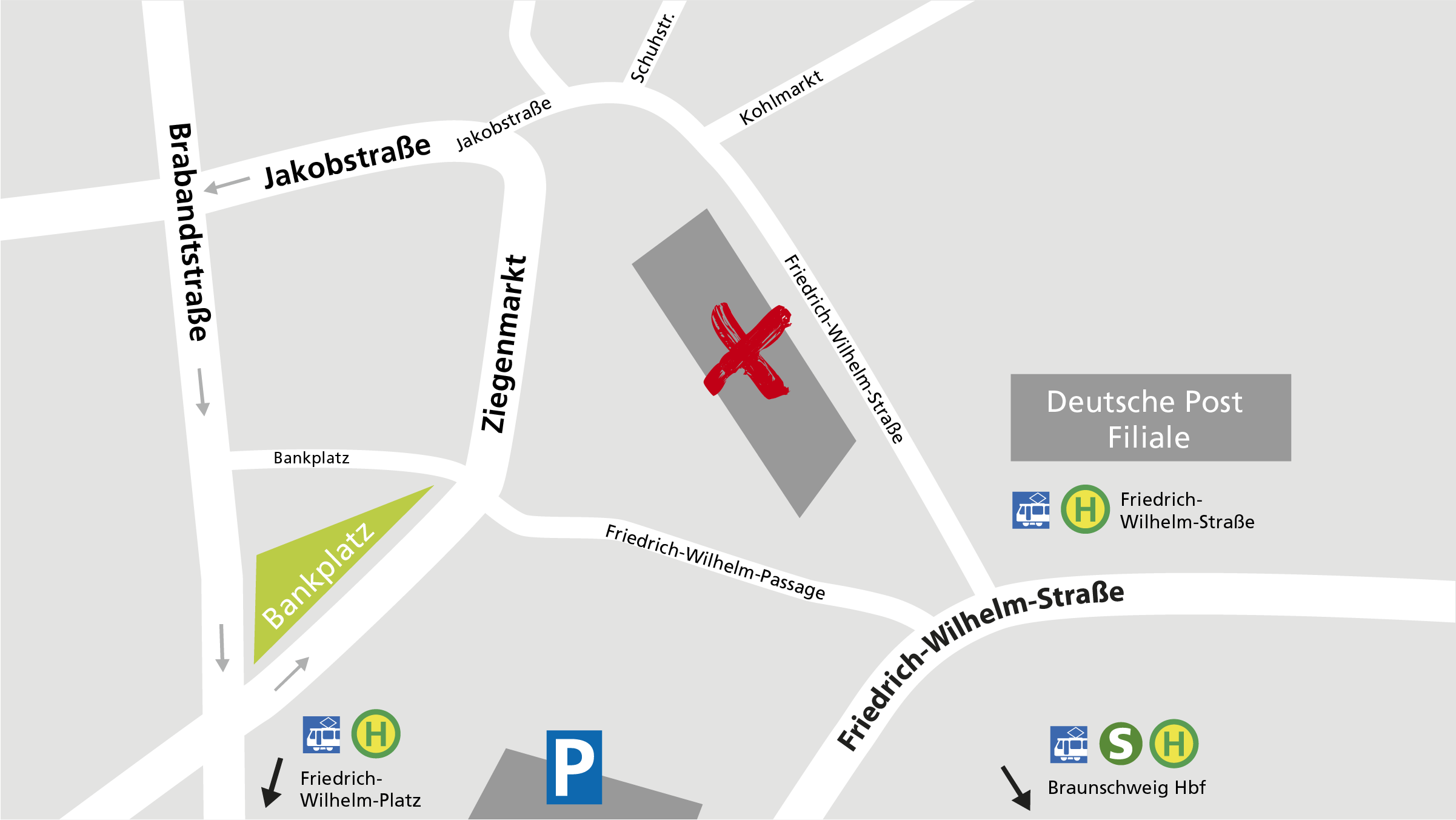 Ihr Weg zum Alnatura in Braunschweig