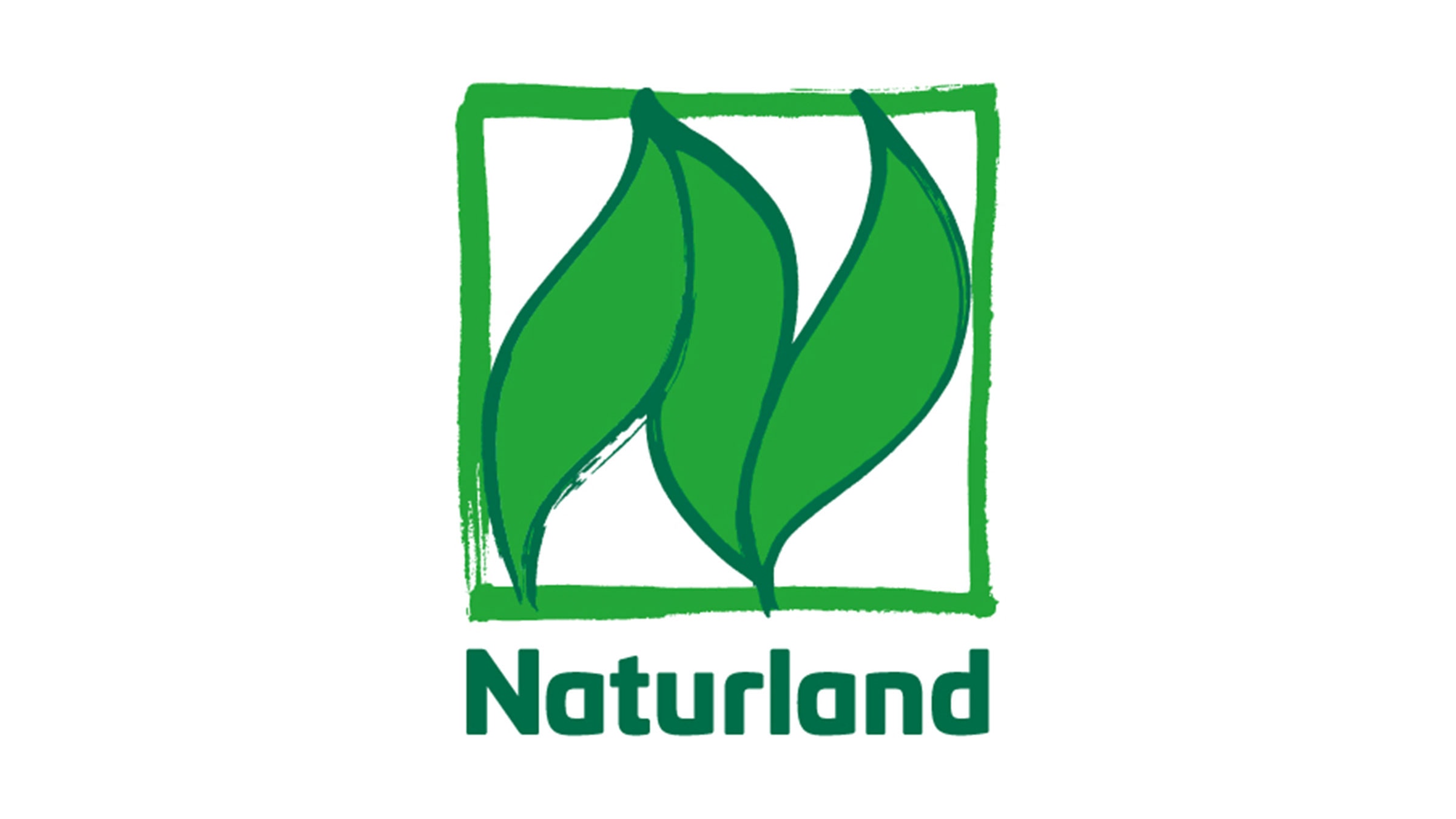 Naturland-Logo auf weißem Hintergrund