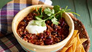 Chili con Carne y Chocolate