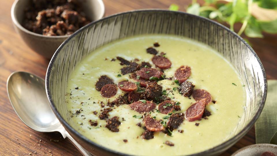 Kartoffel-Erbsen-Suppe