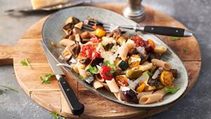 Pasta mit Grillgemüse