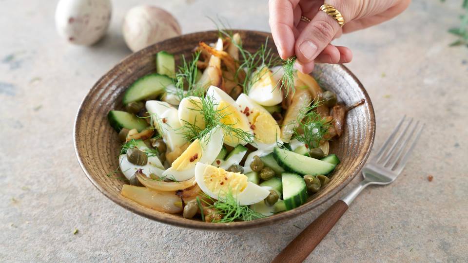 Mediterraner Eiersalat