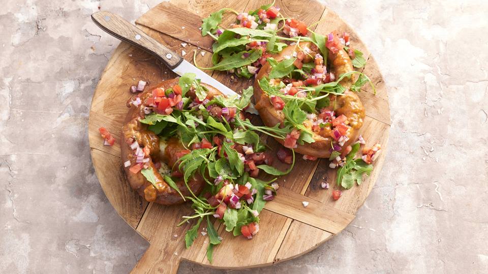 Bruschetta-Brezeln