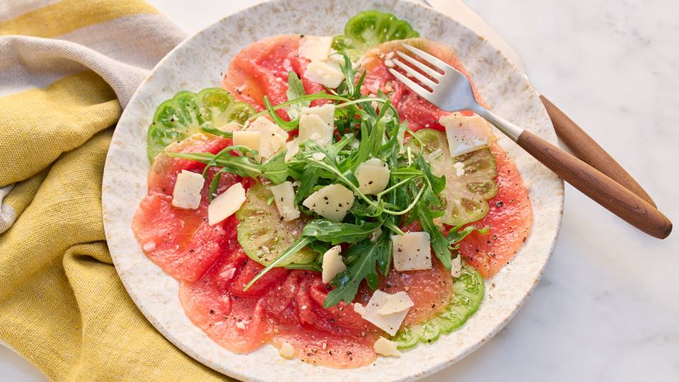 Wassermelonen-Carpaccio