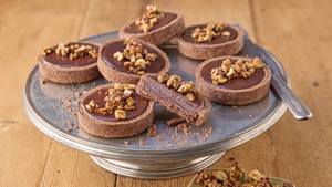 Schokoladen-Haselnuss-Tartelettes